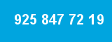 925 847 72 19